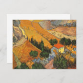 Vincent van Gogh - Vallei met ploegman (Voorkant / Achterkant)