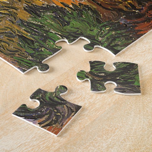 Vincent van Gogh - Vallei met ploegman Legpuzzel (Zijkant)