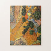 Vincent van Gogh - Vallei met ploegman Legpuzzel (Verticaal)