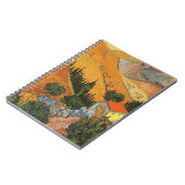 Vincent van Gogh - Vallei met ploegman Notitieboek (Linkerzijde)