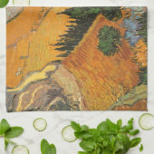 Vincent van Gogh - Vallei met ploegman Theedoek (Gevouwen)