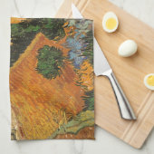 Vincent van Gogh - Vallei met ploegman Theedoek (Quarter Fold)