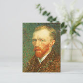 Vincent van Gogh - Van Gogh Zelfportret Briefkaart (Staand voorkant)
