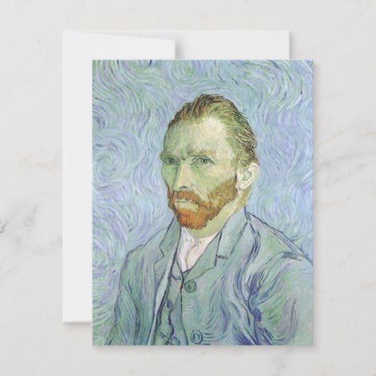 Vincent van Gogh - Van Gogh Zelfportret in het bla (Voorkant)