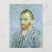 Vincent van Gogh - Van Gogh Zelfportret in het bla Briefkaart (Voorkant)