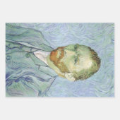 Vincent van Gogh - Van Gogh Zelfportret in het bla Inpakpapier Vel (Voorkant 3)