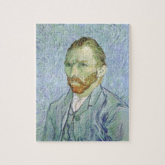 Vincent van Gogh - Van Gogh Zelfportret in het bla Legpuzzel (Verticaal)