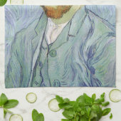 Vincent van Gogh - Van Gogh Zelfportret in het bla Theedoek (Gevouwen)