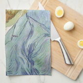 Vincent van Gogh - Van Gogh Zelfportret in het bla Theedoek (Quarter Fold)