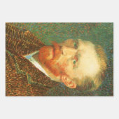 Vincent van Gogh - Van Gogh Zelfportret Inpakpapier Vel (Voorkant)