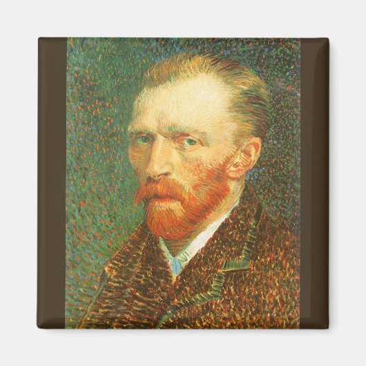 Vincent van Gogh - Van Gogh Zelfportret Magneet (Voorkant)