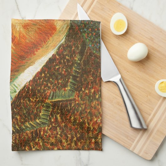 Vincent van Gogh - Van Gogh Zelfportret Theedoek (Quarter Fold)