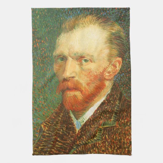 Vincent van Gogh - Van Gogh Zelfportret Theedoek (Verticaal)