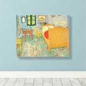 Vincent van Gogh | Van Gogh's slaapkamer in Arles Canvas Afdruk (Insitu (Houten vloer))