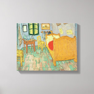 Vincent van Gogh   Van Gogh's slaapkamer in Arles Canvas Afdruk