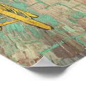 Vincent van Gogh | Van Gogh's slaapkamer in Arles Poster (Hoek)