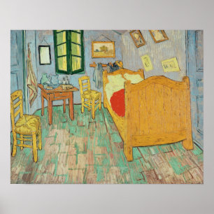 Vincent van Gogh   Van Gogh's slaapkamer in Arles Poster