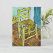 Vincent van Gogh - Van Gogh's voorzitter Bedankkaart (Staand voorkant)