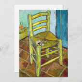 Vincent van Gogh - Van Gogh's voorzitter Bedankkaart (Voorkant / Achterkant)