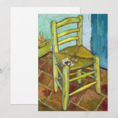 Vincent van Gogh - Van Gogh's voorzitter Kaart (Voorkant / Achterkant)