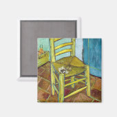 Vincent van Gogh - Van Gogh's voorzitter Magneet (Voorkant / Achterkant)