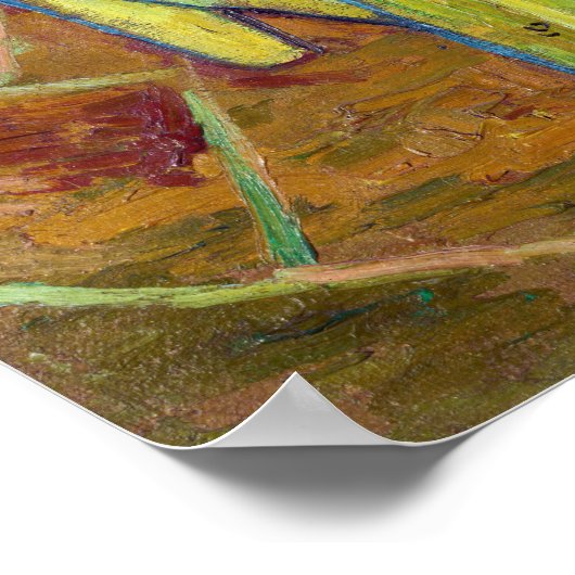 Vincent van Gogh - Van Gogh's voorzitter Poster (Hoek)