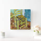 Vincent van Gogh - Van Gogh's voorzitter Vierkante Klok (Huis)