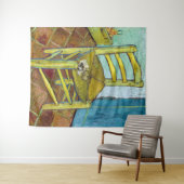 Vincent van Gogh - Van Gogh's voorzitter Wandkleed (In Situ (horizontaal))
