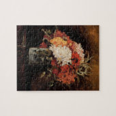 Vincent Van Gogh - Vase met anjers - Fine Art Legpuzzel (Horizontaal)