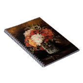 Vincent Van Gogh - Vase met anjers - Fine Art Notitieboek (Rechterzijde)