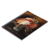 Vincent Van Gogh - Vase met anjers - Fine Art Notitieboek (Linkerzijde)