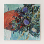 Vincent Van Gogh - Vase met bloemen en flessen, Legpuzzel (Horizontaal)