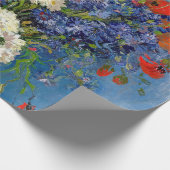 Vincent van Gogh - Vase met Cornbloemen en papaver Cadeaupapier (Hoek)
