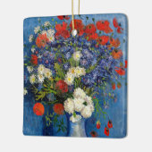Vincent van Gogh - Vase met Cornbloemen en papaver Keramisch Ornament (Links)