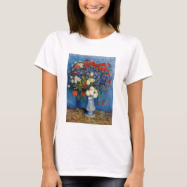 Vincent van Gogh - Vase met Cornbloemen en papaver T-shirt