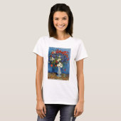 Vincent van Gogh - Vase met Cornbloemen en papaver T-shirt (Voorkant volledig)
