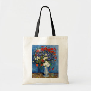 Vincent van Gogh - Vase met Cornbloemen en papaver Tote Bag