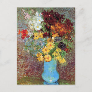Vincent van Gogh - Vase met Dagen en Anemones Briefkaart