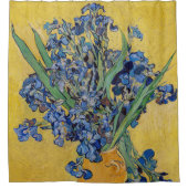 Vincent van Gogh - Vase met Irises Douchegordijn (Voorkant)