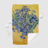 Vincent van Gogh - Vase met Irises Golfhanddoek (Insitu)