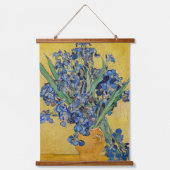 Vincent van Gogh - Vase met Irises Hangend Wandkleed (Voorkant)