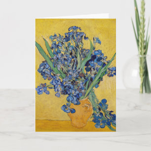 Vincent van Gogh - Vase met Irises Kaart