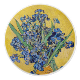Vincent van Gogh - Vase met Irises Keramische Knop