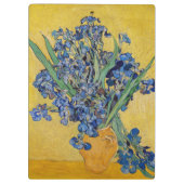 Vincent van Gogh - Vase met Irises Klembord (Achterkant)