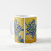 Vincent van Gogh - Vase met Irises Koffiemok (Voorkant links)