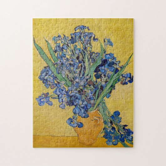 Vincent van Gogh - Vase met Irises Legpuzzel (Verticaal)