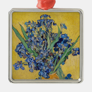 Vincent van Gogh - Vase met Irises Metalen Ornament