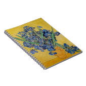 Vincent van Gogh - Vase met Irises Notitieboek (Rechterzijde)