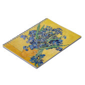 Vincent van Gogh - Vase met Irises Notitieboek (Linkerzijde)