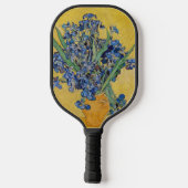 Vincent van Gogh - Vase met Irises Pickleball Paddle (Achterkant)